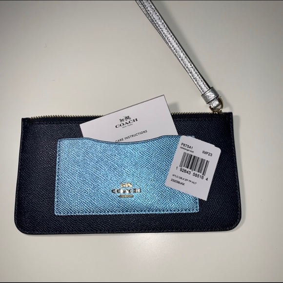 SOLD - Coach zip top wallet - Picture 5 of 6